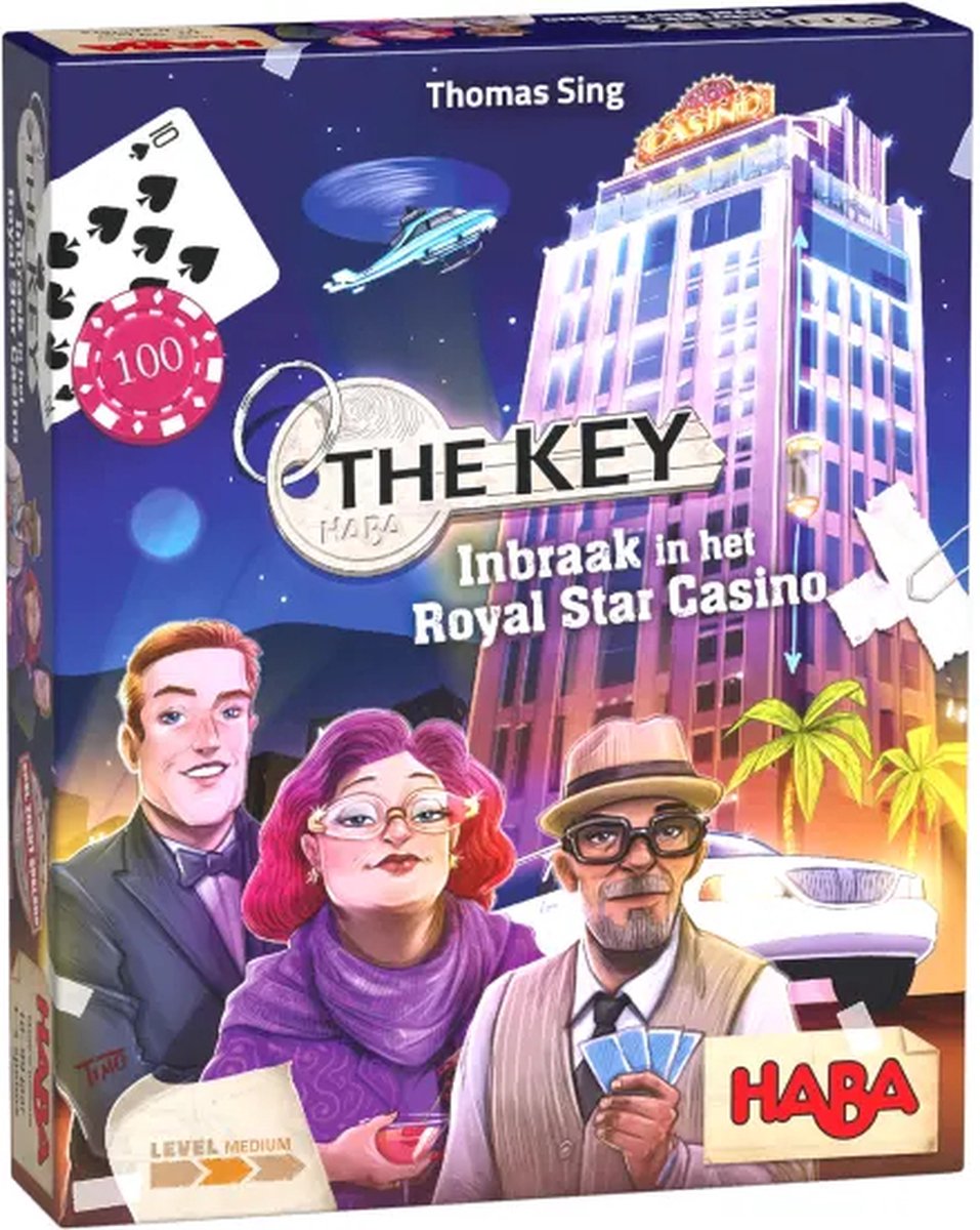The Key – Inbraak in het Royal Star Casino -   spel [10 jaar +]